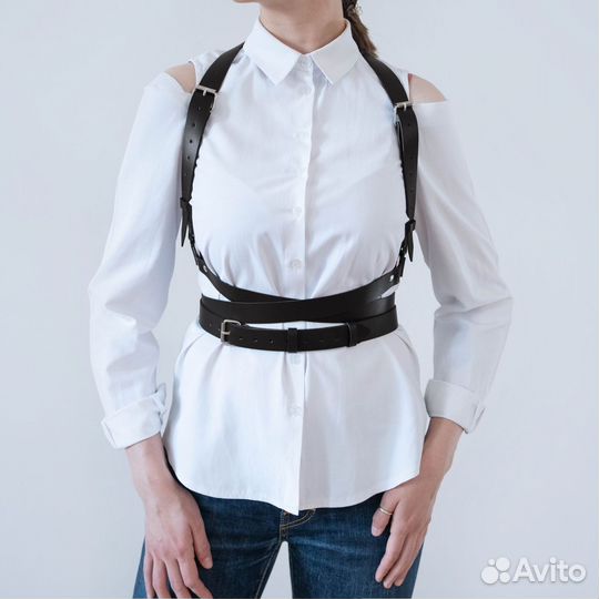 Портупея натуральная кожа оптом