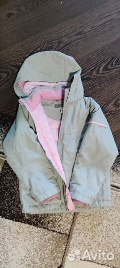 Куртка для девочки утепленная 122