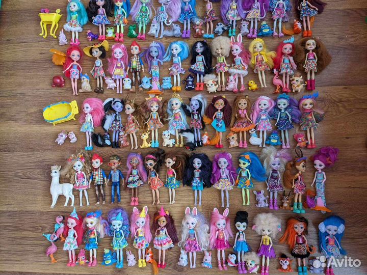 Базовые и редкие энчантималс