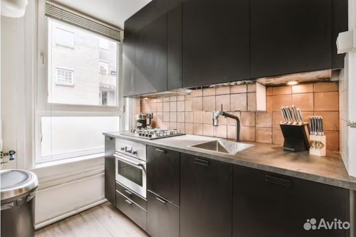 Прямая кухня от производителя.Кухонный гарнитур