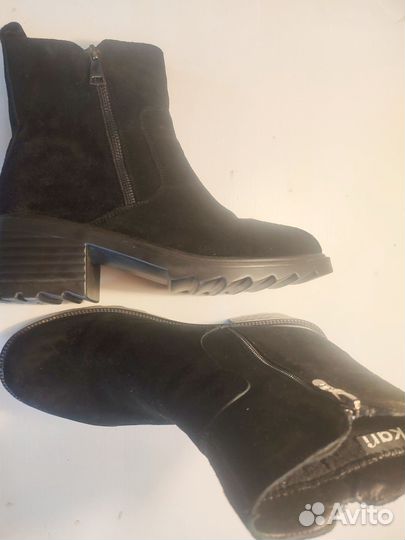 Сапоги женские натуральная кожа 40