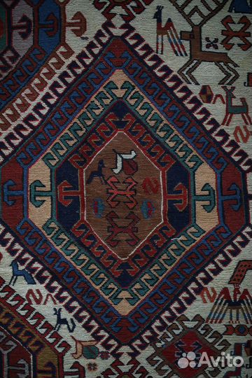 Новый персидский безворсовый ковер килим Иран