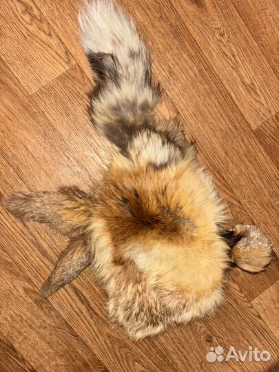 Шапка меховая с хвостом