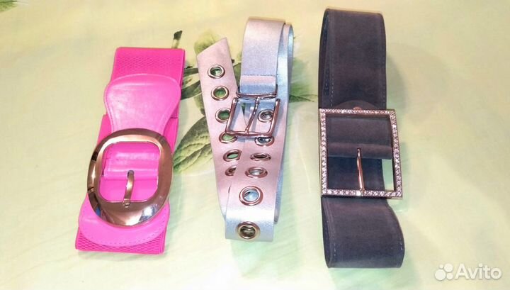 Ремни женские новые