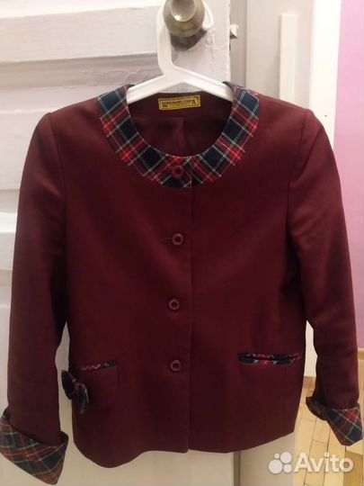 Пиджак школьный для девочки