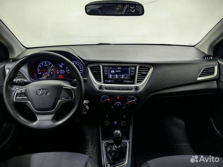 Hyundai Solaris 1.6 МТ, 2019, 126 000 км