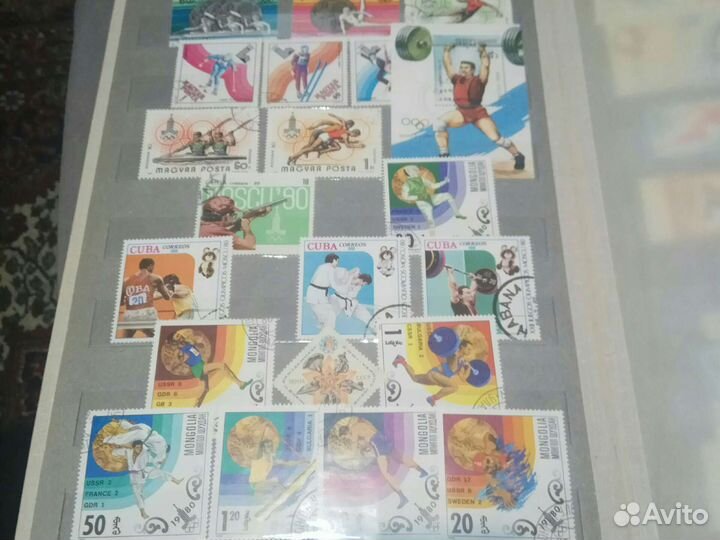 Марки СССР олимпиада 1980 1979г. 1978 г.+ Куба