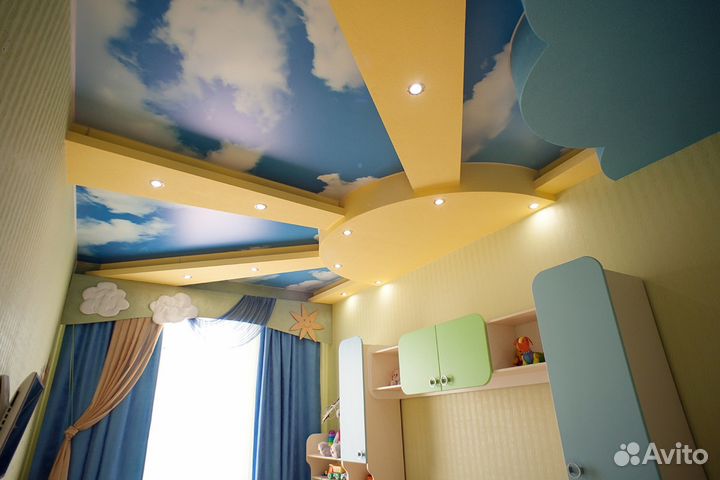 Натяжные потолки Солнышко