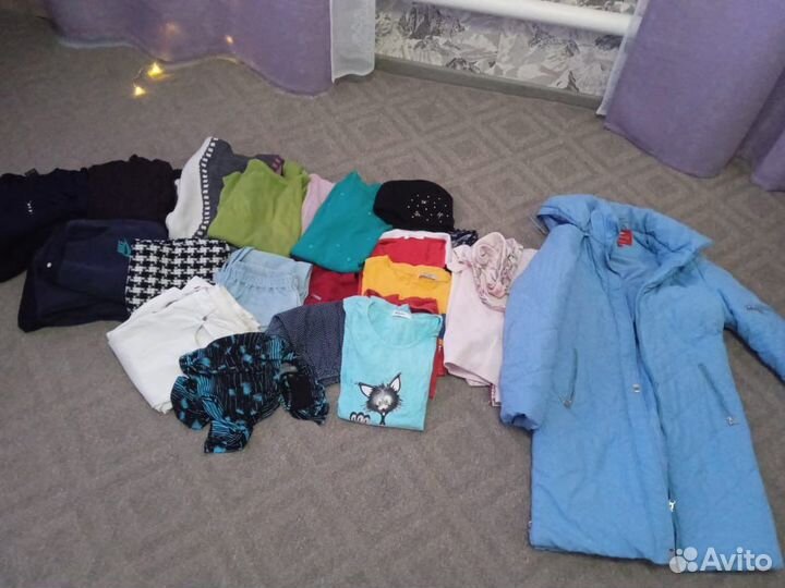 Вещи женские 46р-р пакетом