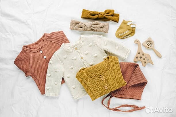 Вязаная детская одежда