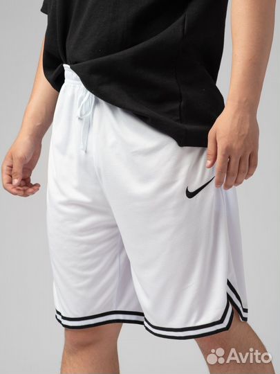 Шорты Nike Мужские Женские Цвета Хаки Белые Shorts