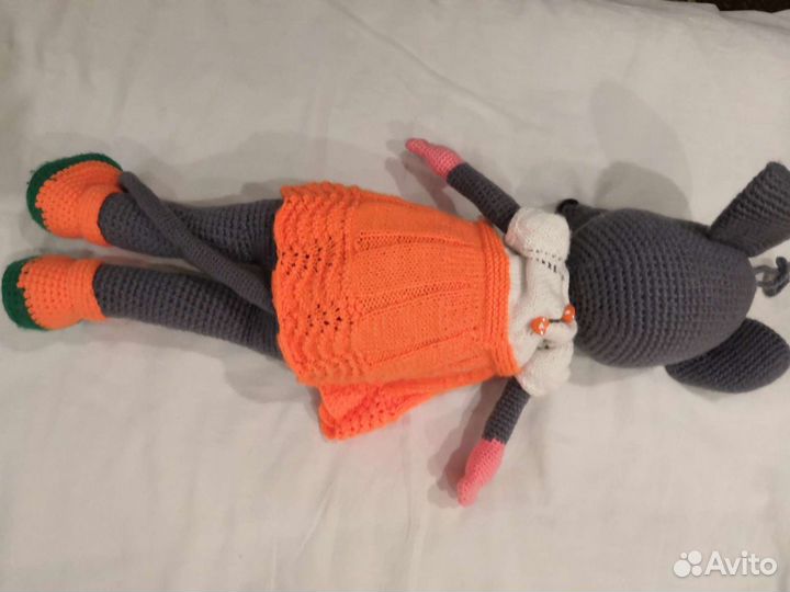 Мышка вязаная