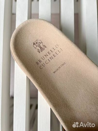 Шлёпанцы мужские Brunello Cucinelli