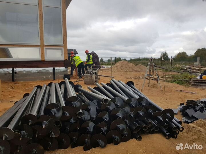 Винтовые сваи