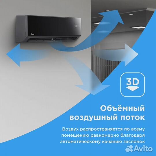 Сплит-система Midea Persona msag4-09HRN1 до 25 кв