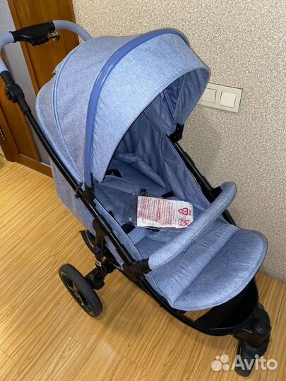 Прогулочная коляска Babyton Trio Denim