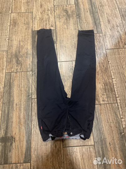 Брюки темно-синие