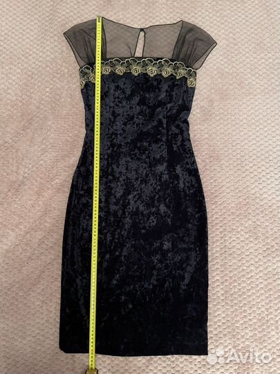 Вечернее платье 42 черное