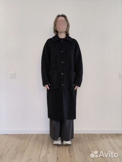 Пальто осеннее женское с шерстью Monki