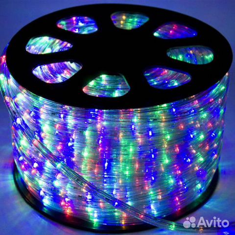 Шнур светодиодный Космос KOC-DL-2W13-W уличная