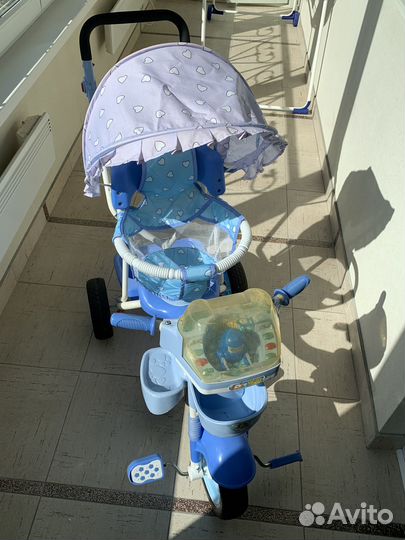 Трехколесный детский велосипед