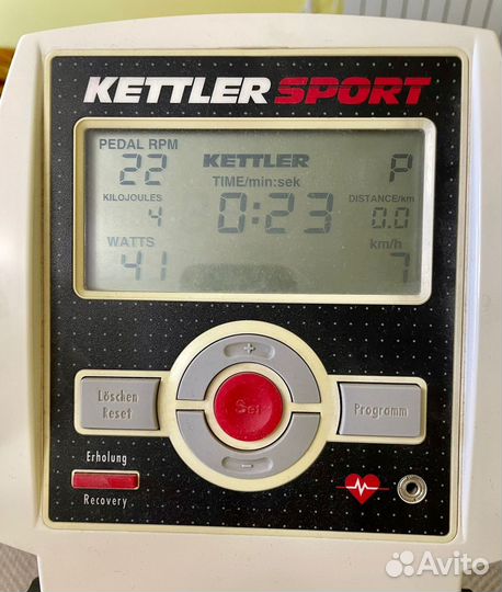 Велотренажер Kettler erg meter tx1