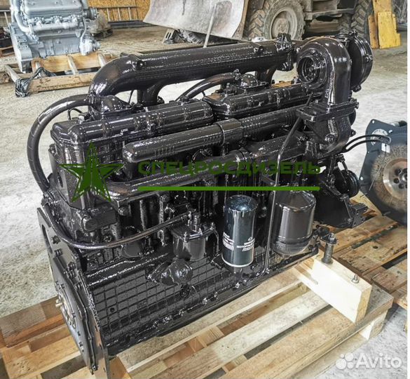 Двигатель ммз Д-260.1-361 №199