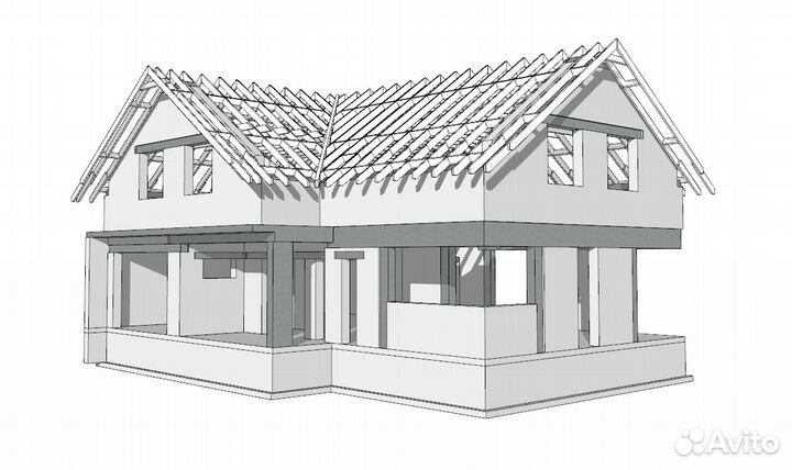 Архитектор. Проектирование домов. Проект дома
