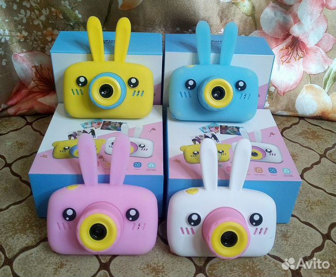 Детский фотоаппарат зайчик