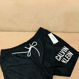 Плавки мужские купальные шортами calvin klein