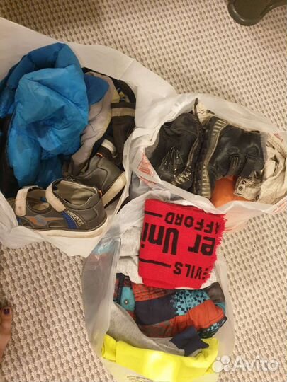 Вещи пакетом на мальчика 3-5 лет