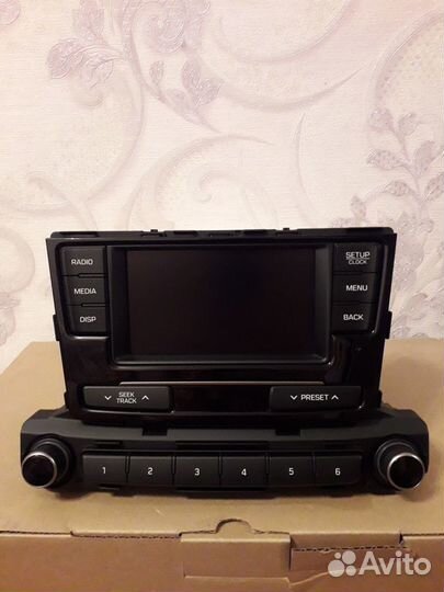 Штатная магнитола hyundai solaris 2