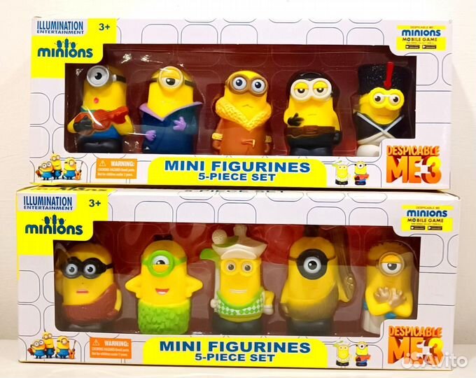 Набор миньонов купить в Омске