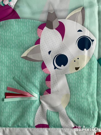 Коврик развивающий tiny love принцесса 0+ новый