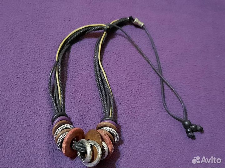 Бусы колье пакетом