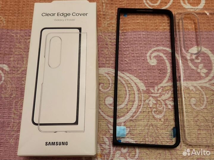 Clear Edge Cover samsung zfold 4 чехол