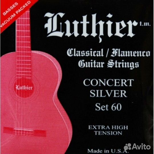 Luthier LU-60 Комплект струн для гитары