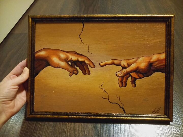 Картина акрилом