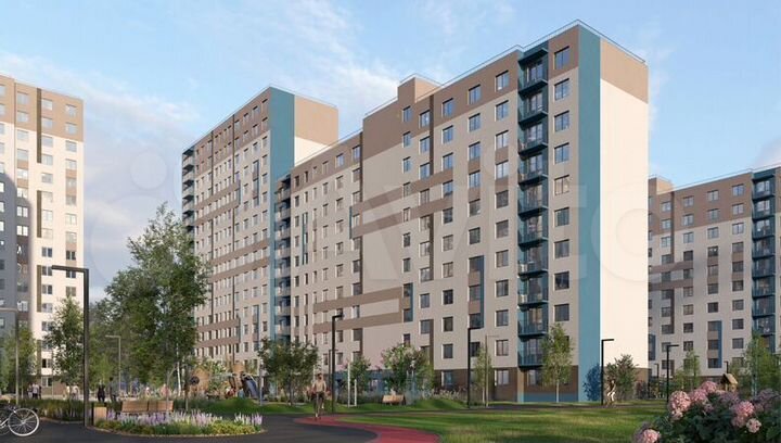 1-к. квартира, 34,4 м², 3/16 эт.