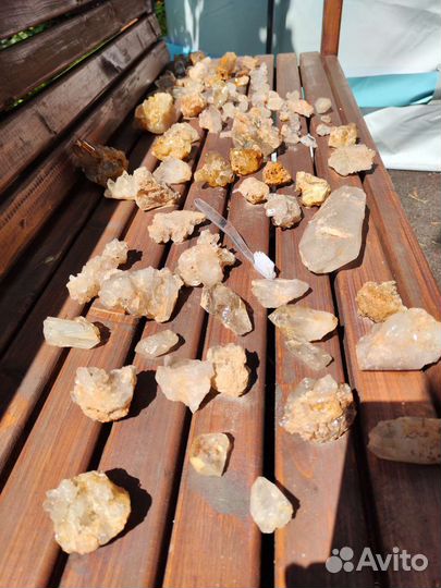 Горный хрусталь друзы кристаллы.Кварц.пирит.гранат