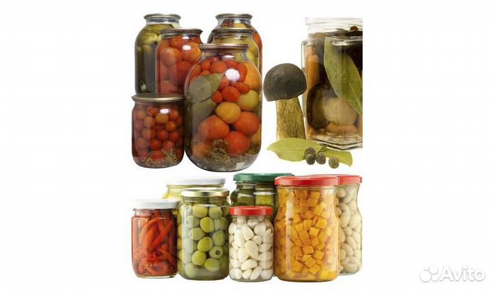 Стеклянные банки для консервации