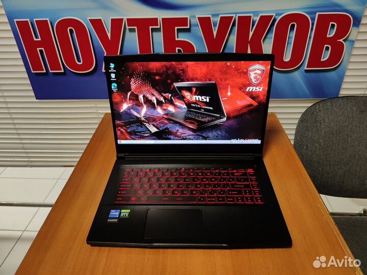 Игровой ноутбук MSI / RTX / 32гб / 2022года