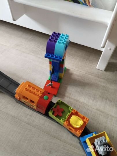 Lego duplo поезд большой