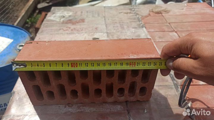 Кирпич красный облицовочный