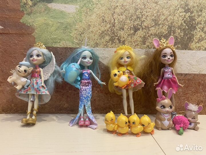 Enchantimals Куклы с питомцами