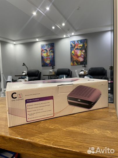 Настольный пылесос для маникюра