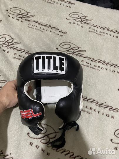 Боксерский шлем Title