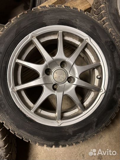 Литье диски r15 4x100 с резиной