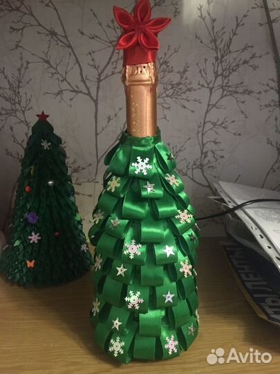 Нарядные чехлы на бутылки