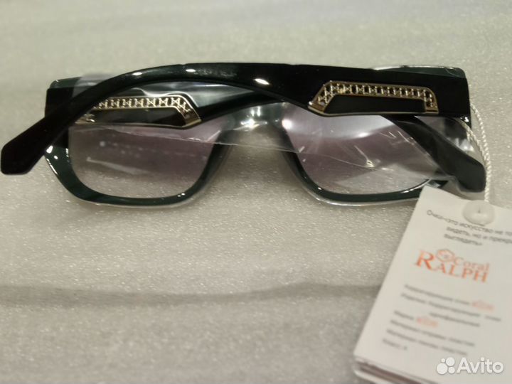 Готовые очки для зрения с диоптриями ralph Coral +